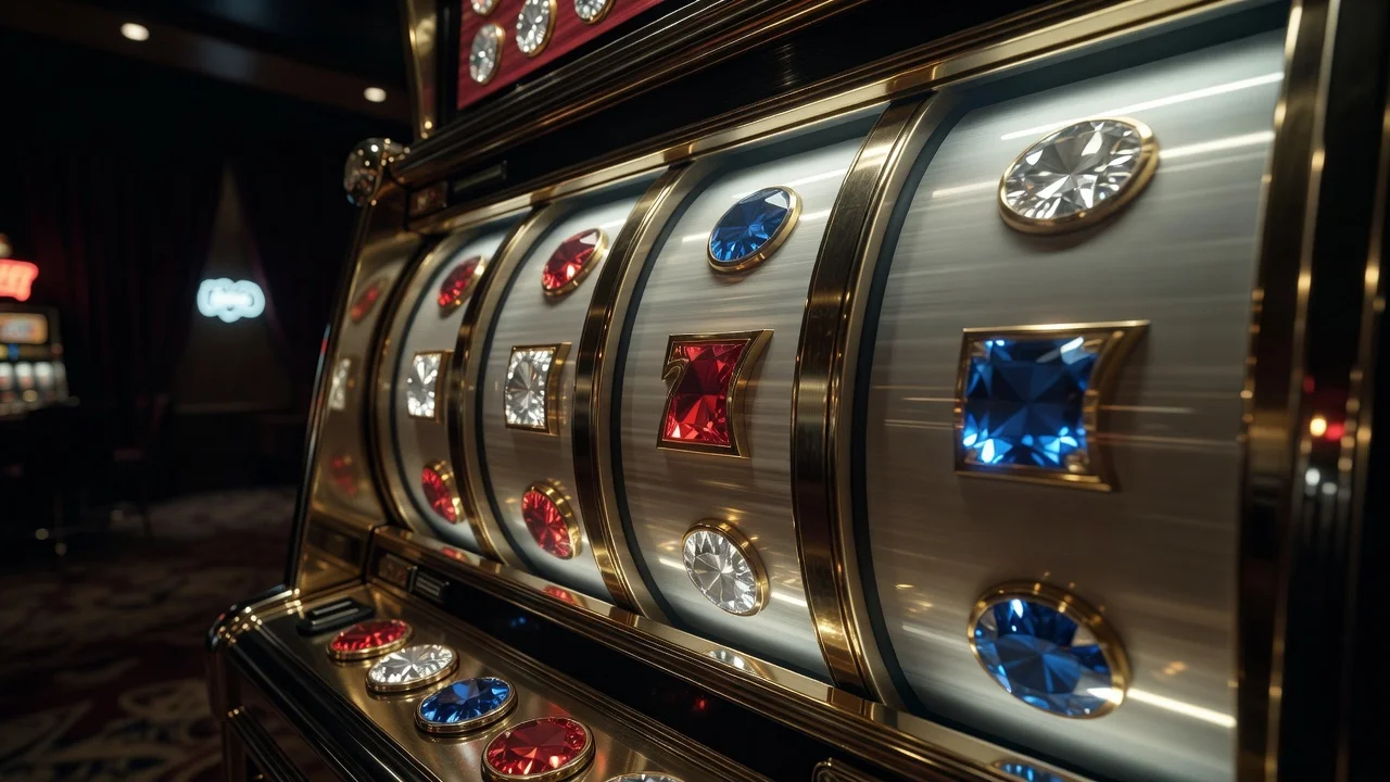 Slot machine reels for bonus wagering